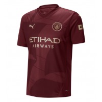 Camisa de time de futebol Manchester City Replicas 3º Equipamento 2024-25 Manga Curta